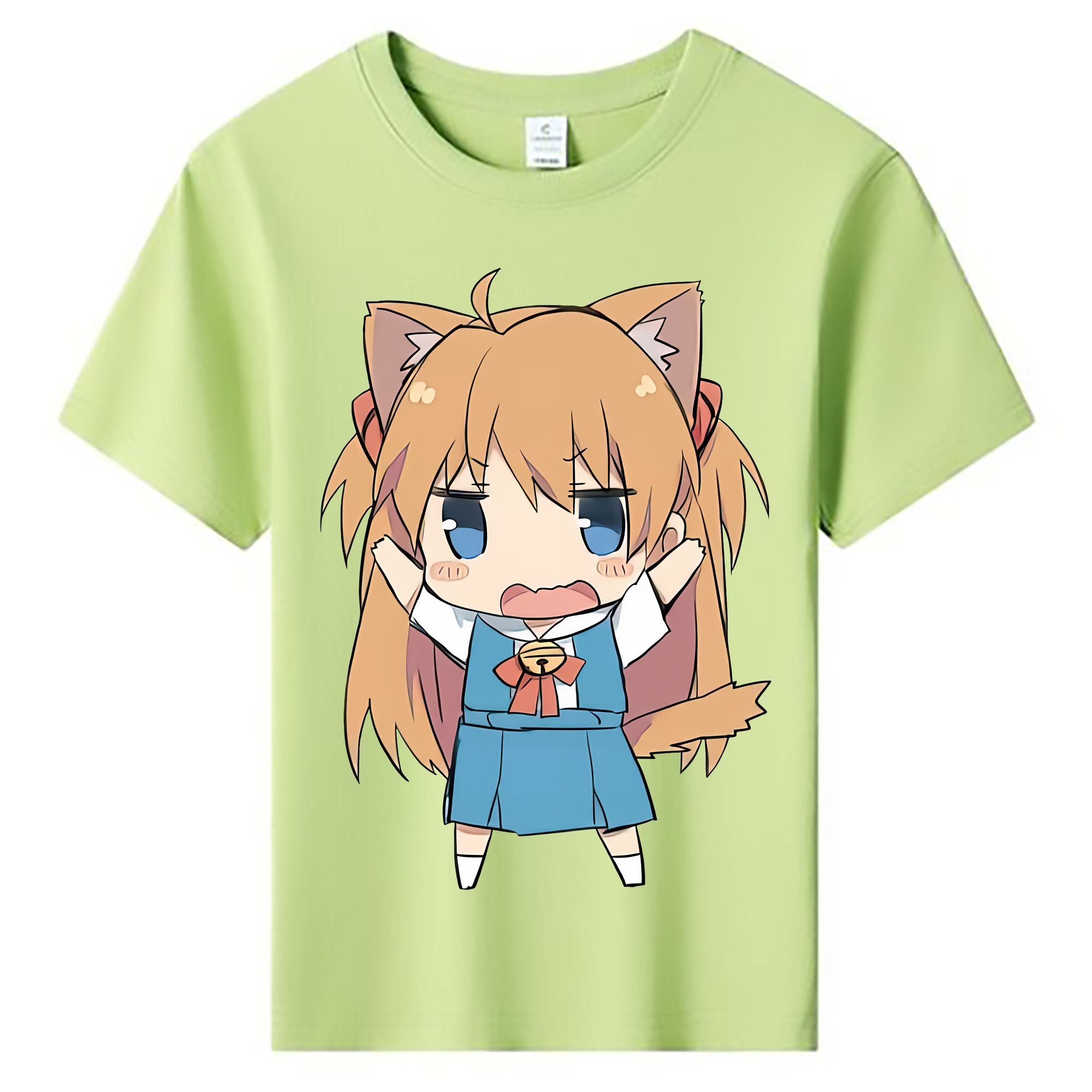 （画像用） EVA 新世紀エヴァンゲリオン 綿100％キッズTシャツ（フロントプリント）